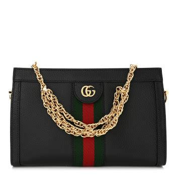 gucci chain snatch|GUCCI Textured Calfskin Web Small Ophidia Chain Shoulder .